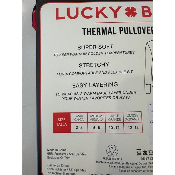 NWT Lucky Brand Christmas Fair Isle Snowflake Pajamas Set Size XL $68 - Picture 4 of 6